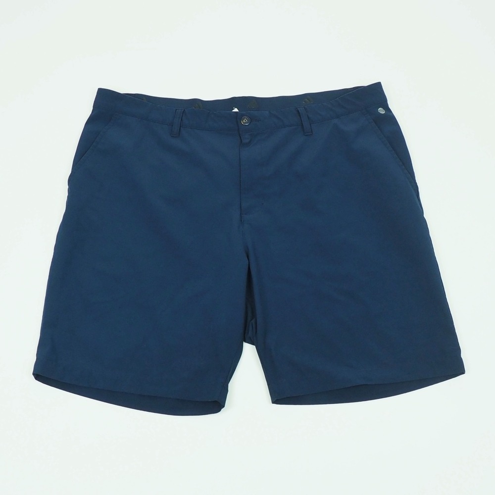 Adidas Golf Ultimate 365 Shorts Mens 40 Navy Blue Flat Casual Performance Blend